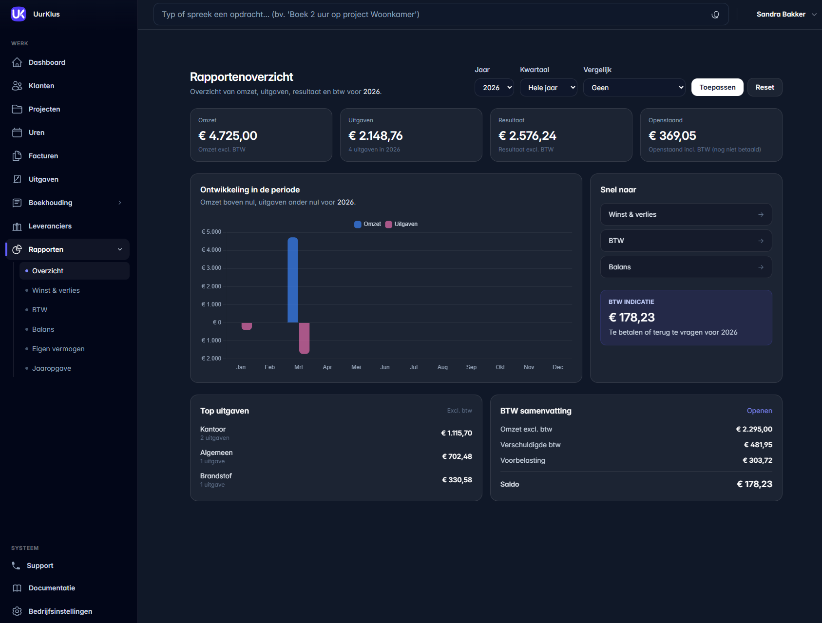 UurKlus screenshot